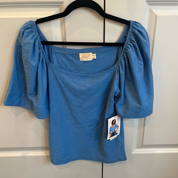 NATION LTD Jayden Flutter Sleeve Tee - Picture 5 of 8